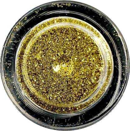 Dekorativní prachová glitterová barva Sugarcity (10 ml) Gold Glitter 5783 dortis dortis