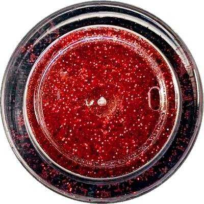 Dekorativní prachová glitterová barva Sugarcity (10 ml) Red Glitter 5791 dortis dortis