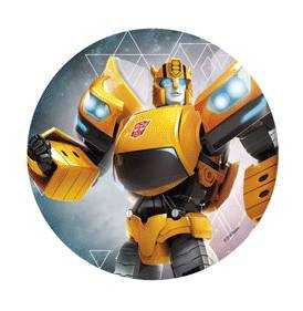 Fondánový list 21cm Transformers Bumblebee Modecor