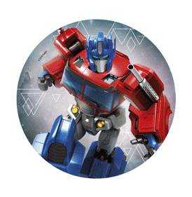 Fondánový list 21cm Transformers Optimus Prime Modecor