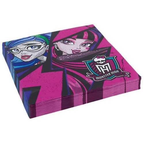 Ubrousky Monster High 20ks 33x33cm Amscan