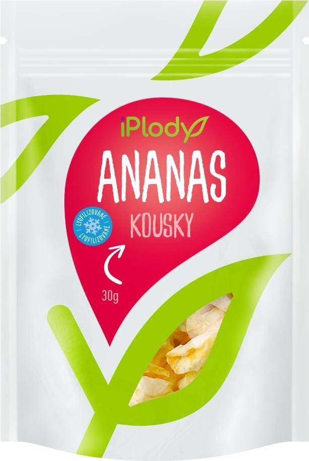 iPlody Ananas lyofilizovaný kousky (30 g) 6791 dortis dortis