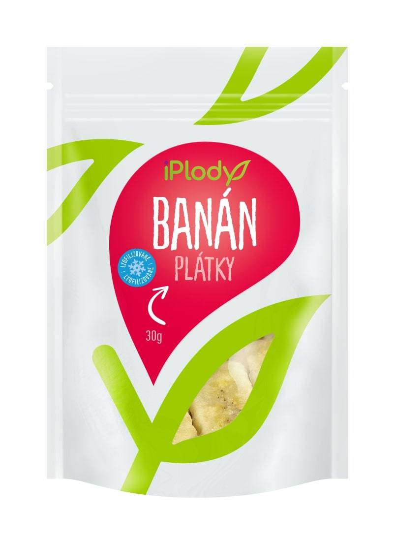 iPlody Banán lyofilizovaný plátky (30 g) 6790 dortis dortis