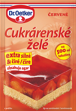 Dr. Oetker Cukrárenské želé červené (10 g) DO0086 dortis dortis