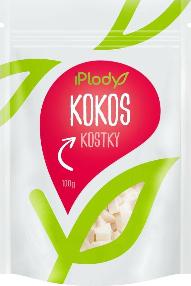 iPlody Kokosové kostky (100 g) 6727 dortis dortis