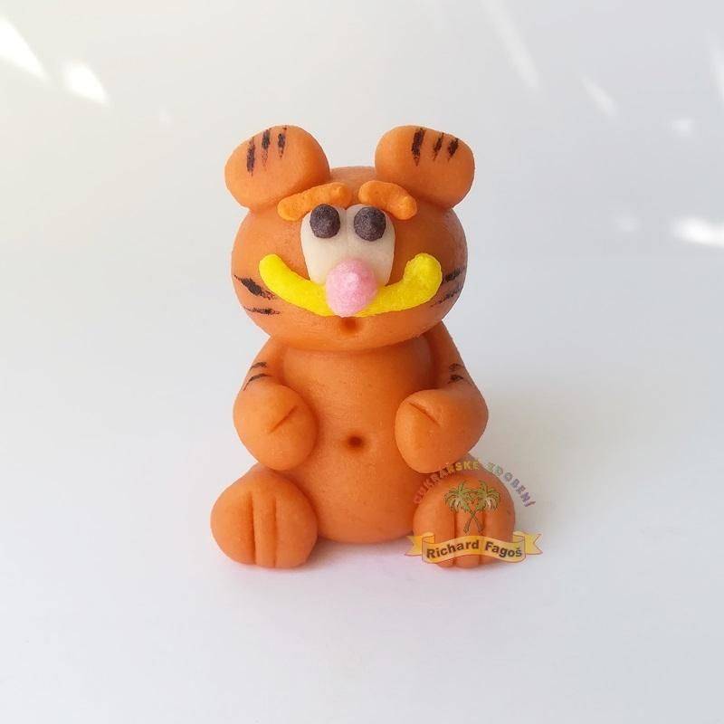 Figurka na dort Garfield 5cm z kokosové hmoty Fagos