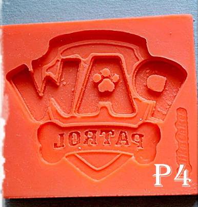 Silikonová forma paw patrol Galias Moulds