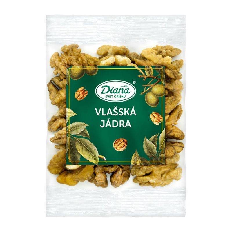 Vlašská jádra půlky 100g Diana