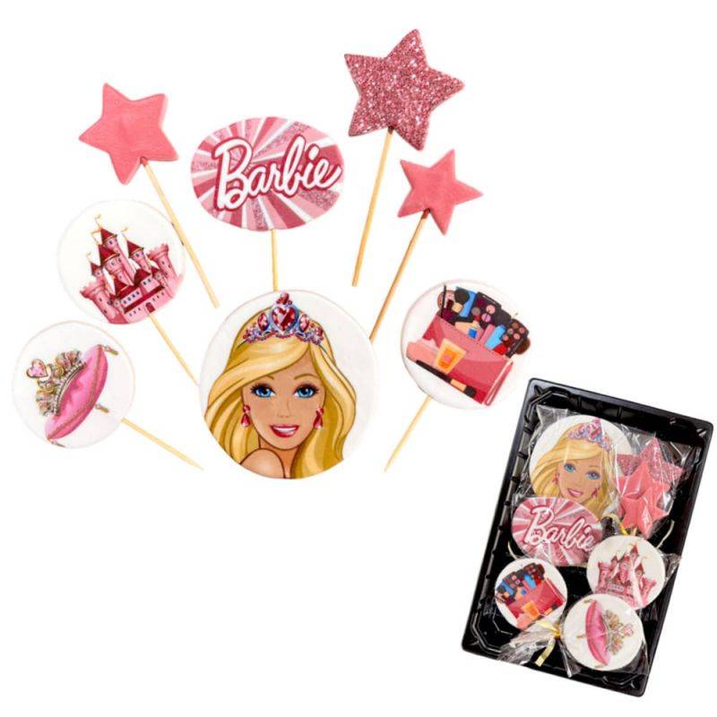 Cukrová figurka Barbie K Decor