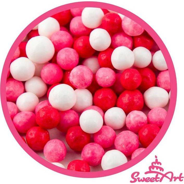 SweetArt cukrové perly Love mix 7 mm (80 g) dortis