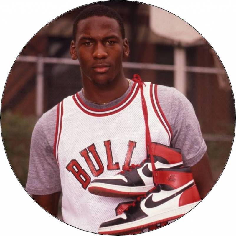 Jedlý papír Michael Jordan 19