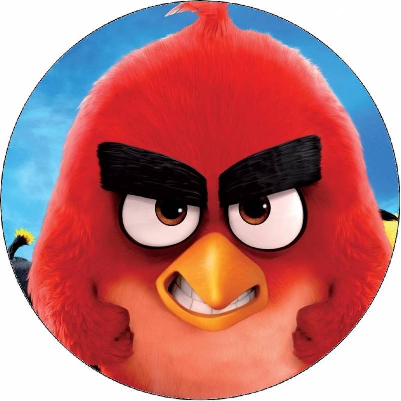 Jedlý papír Angry birds běžící 19