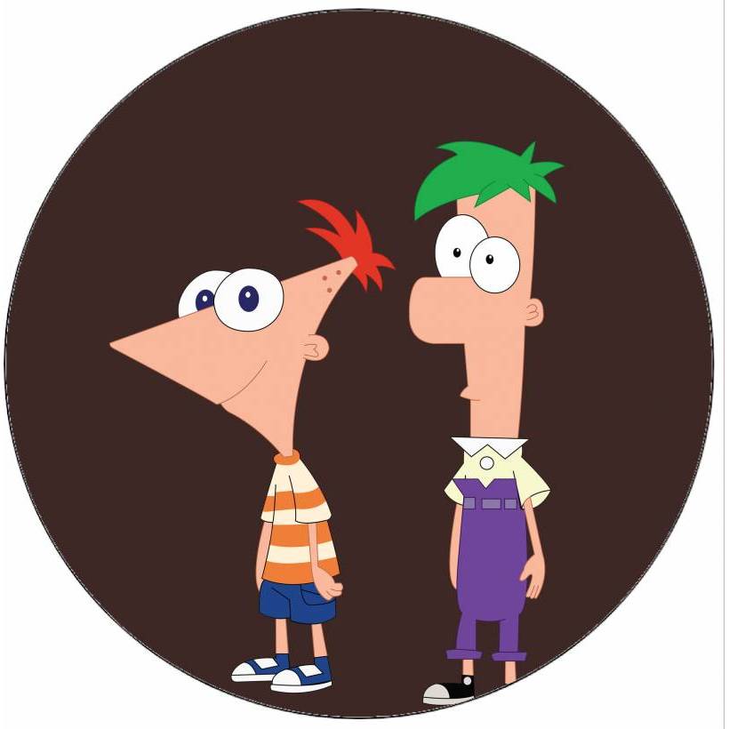 Jedlý papír Phineas and Ferb 19