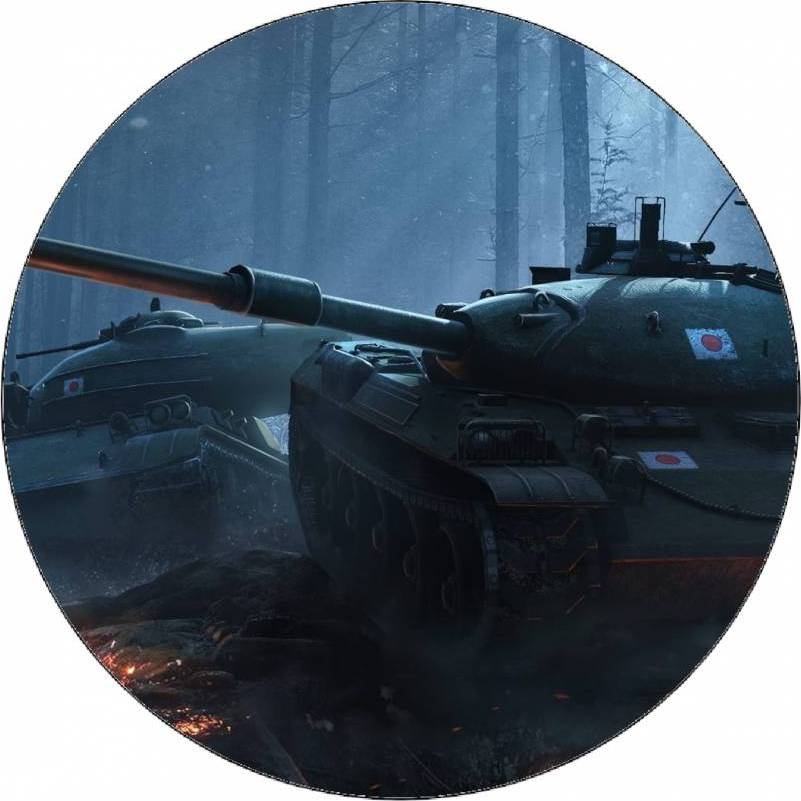 Jedlý papír World of Tank typ 61 19