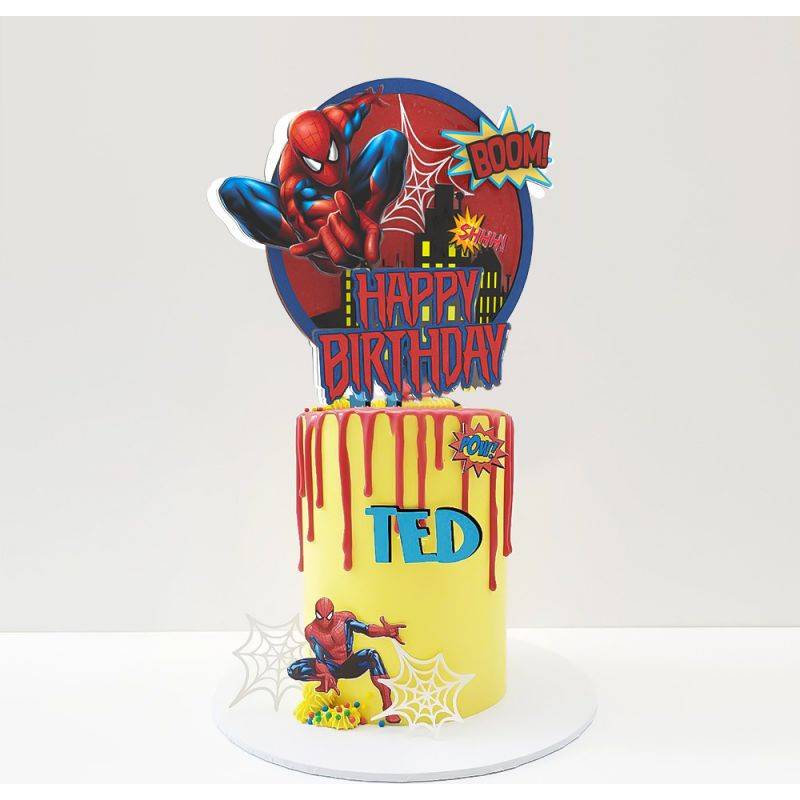 Zápich do dortu Spiderman - Cakesicq