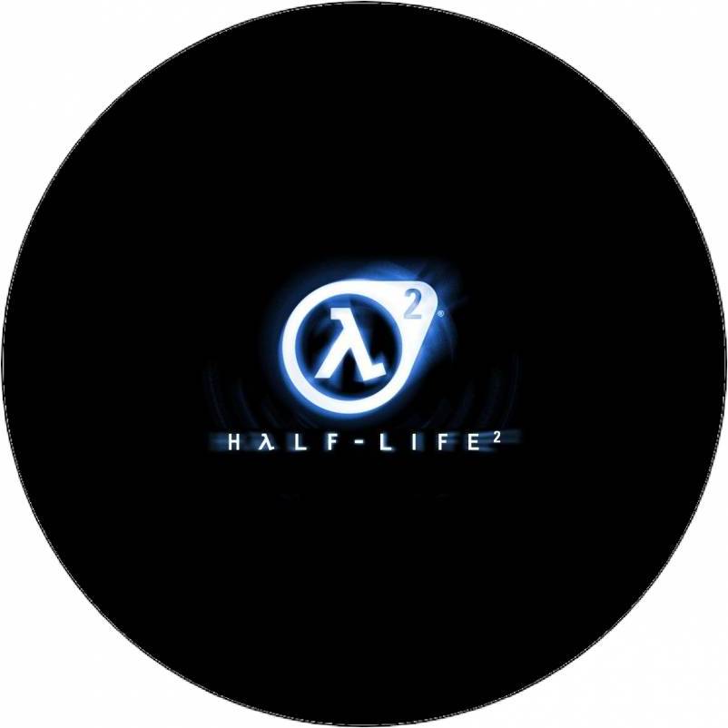 Jedlý papír Half-life logo 19