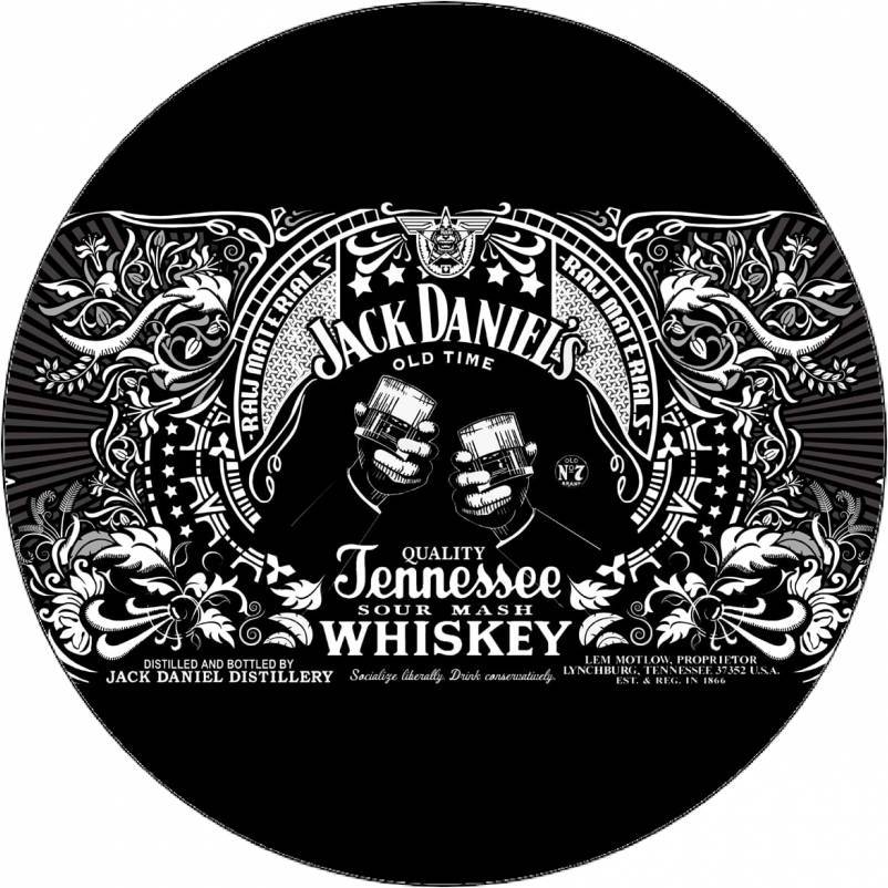 Jedlý papír Jack Daniels logo 19