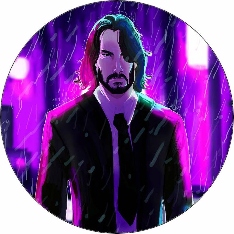 Jedlý papír John Wick animace 19