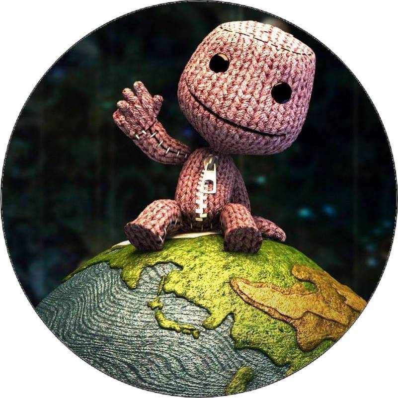 Jedlý papír Littlebigplanet Sackboy na planetě 19