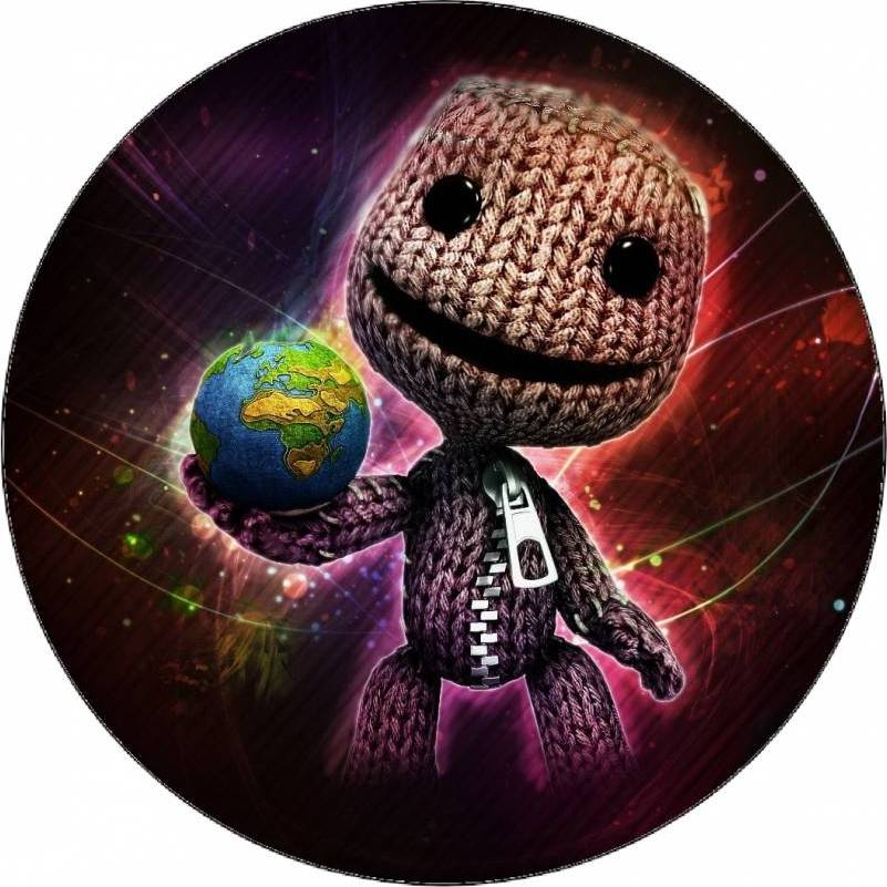 Jedlý papír Littlebigplanet Sackboy ve vesmíru 19