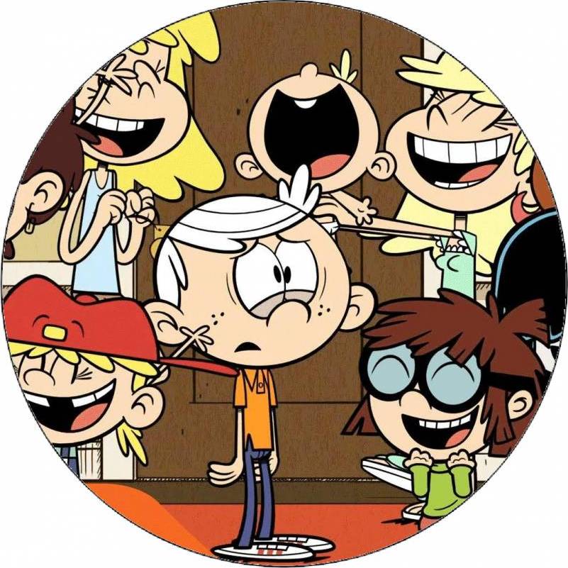 Jedlý papír The Loud House Lincoln a sestry 19