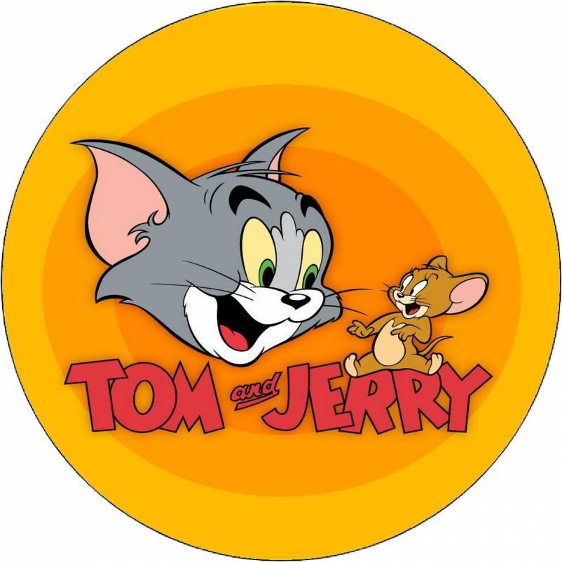 Jedlý papír Tom a Jerry logo 19