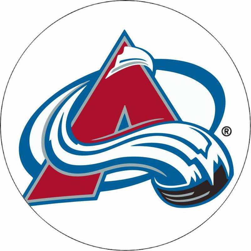 Jedlý papír logo Colorado Avalanche 19