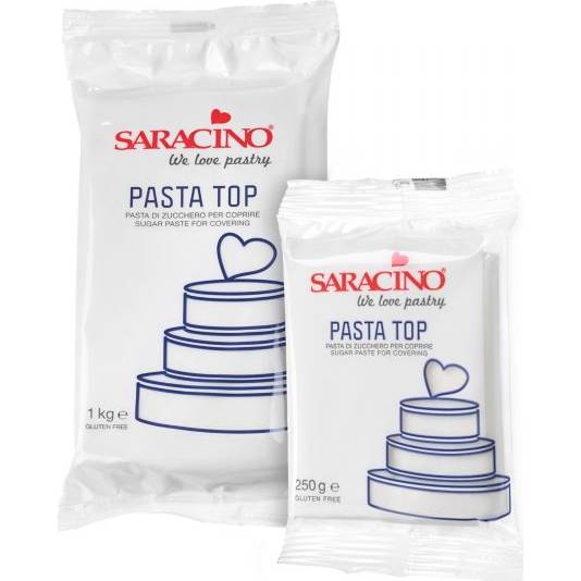 Potahovací hmota bílá 250 g - Saracino