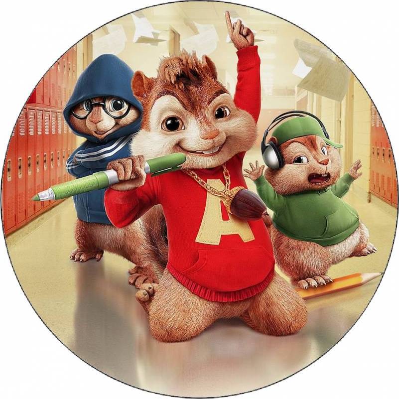 Jedlý papír Alvin a chipmunkové ve škole 19