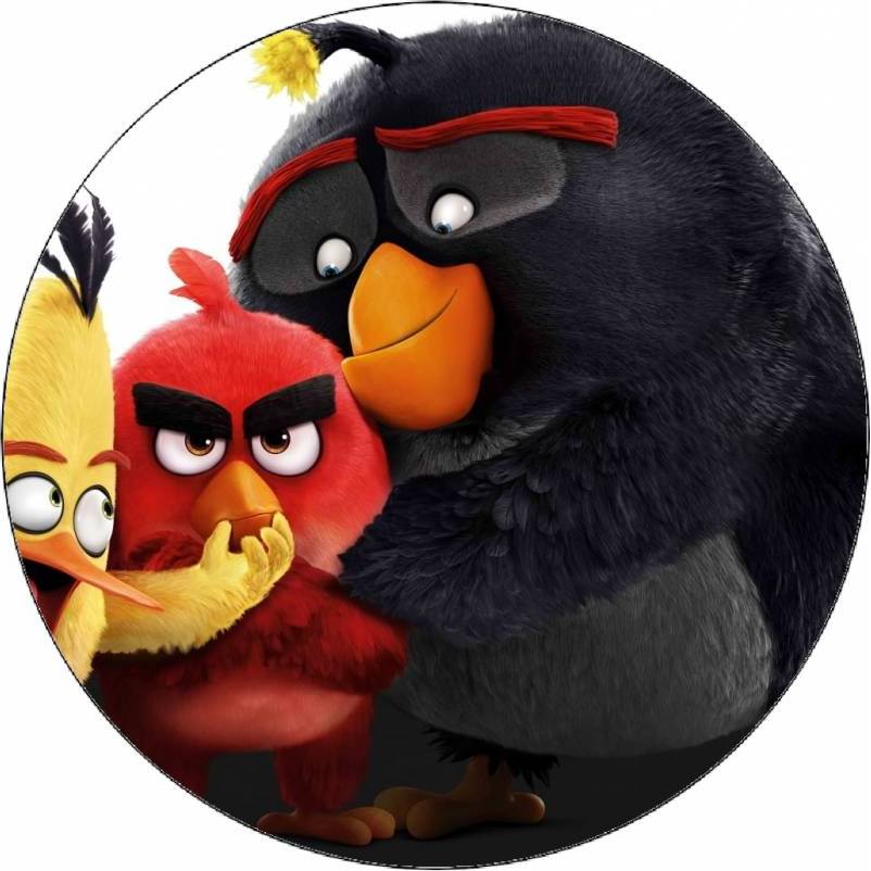 Jedlý papír Angry birds přátelé 19