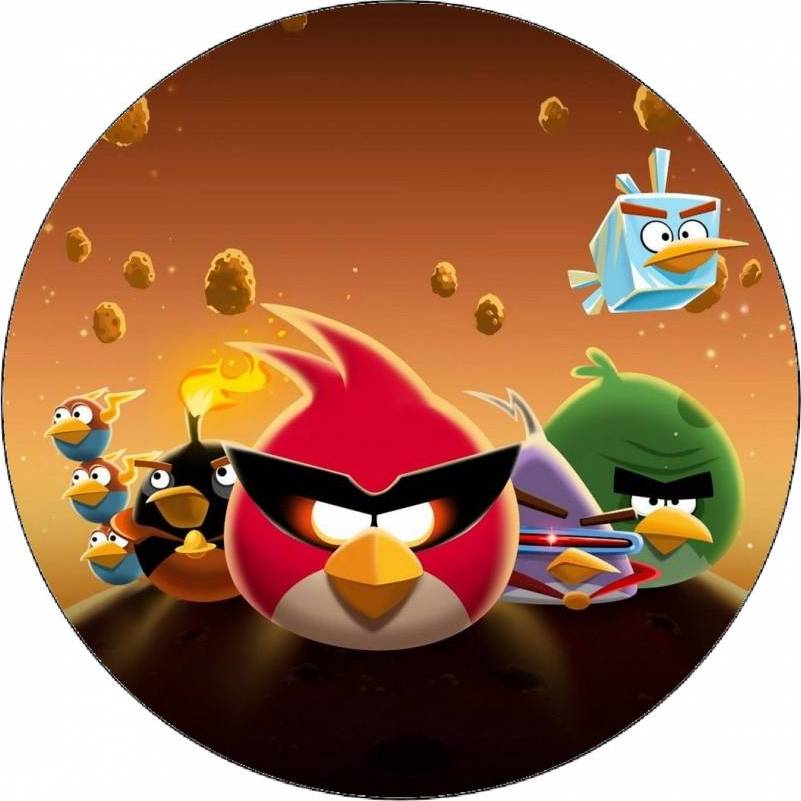 Jedlý papír Angry birds vesmír 19