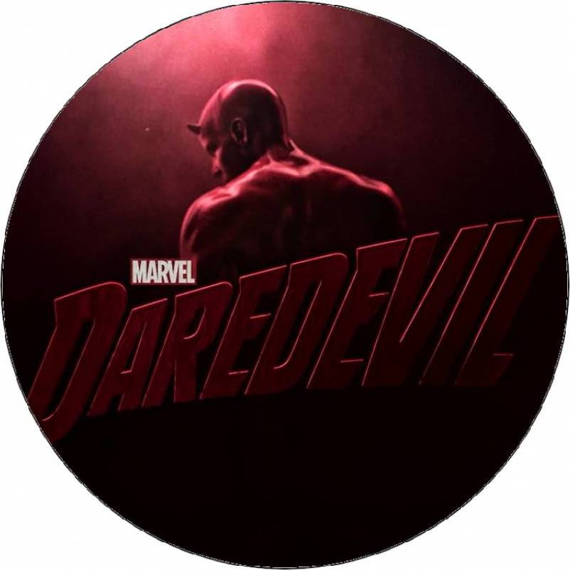 Jedlý papír Daredevil logo 19