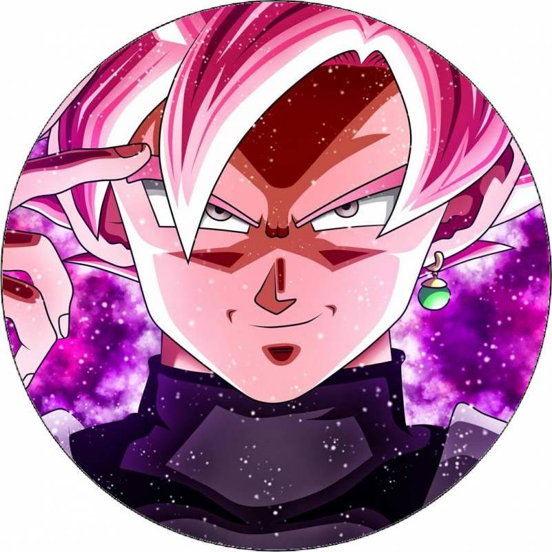 Jedlý papír Dragon Ball Goku Black 19