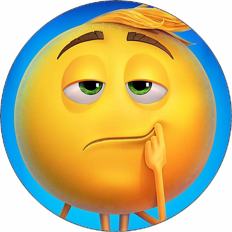 Jedlý papír Emoji ve filmu 19