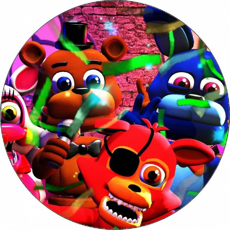 Jedlý papír Five Nights at Freddy's FnaF World 19