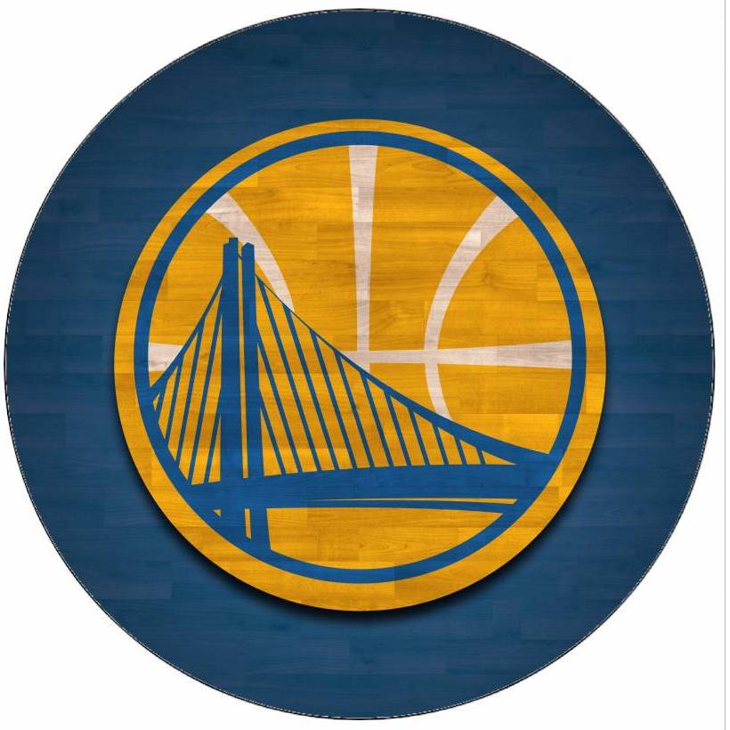 Jedlý papír Golden state Warriors logo 19