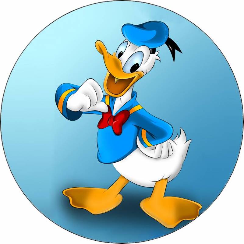 Jedlý papír Kačer Donald 19