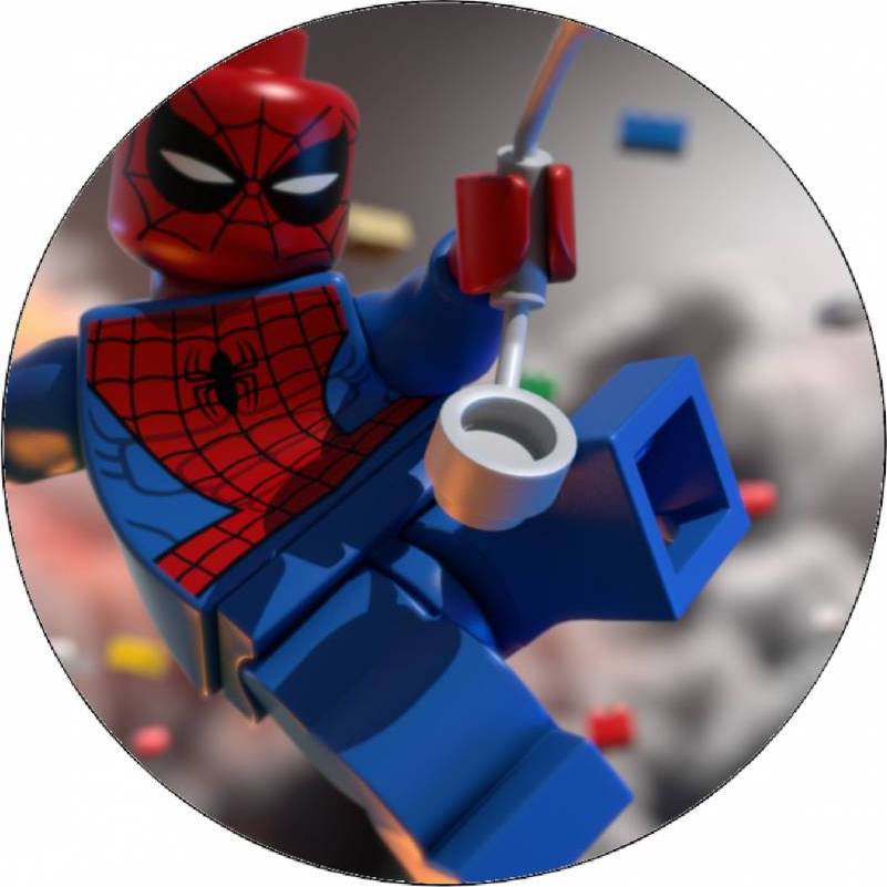 Jedlý papír Lego Spiderman 19