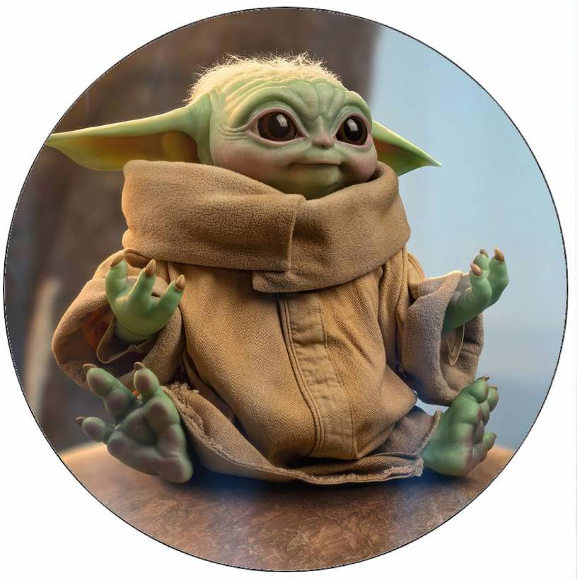 Jedlý papír Mandalorian Baby Yoda 19