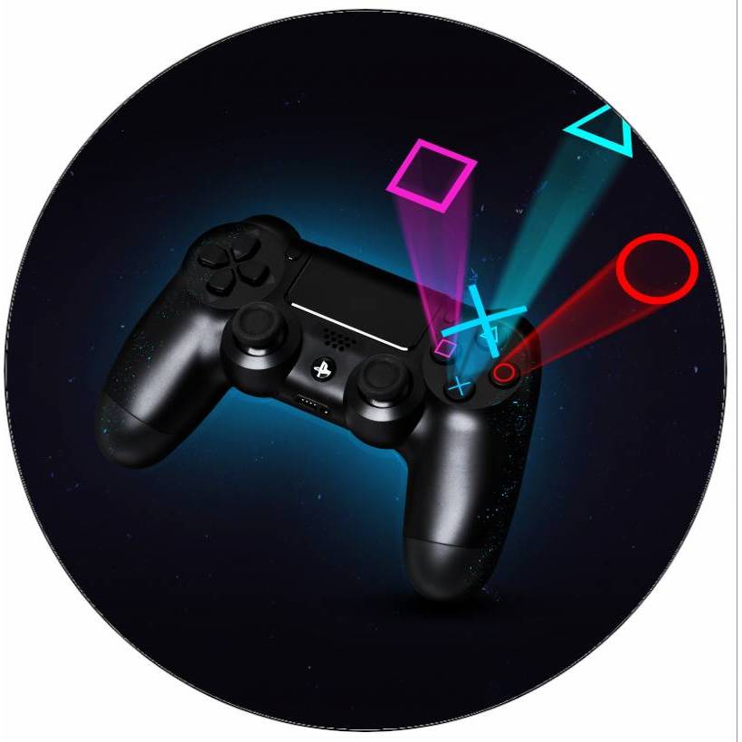 Jedlý papír Playstation 4 ovladač 19