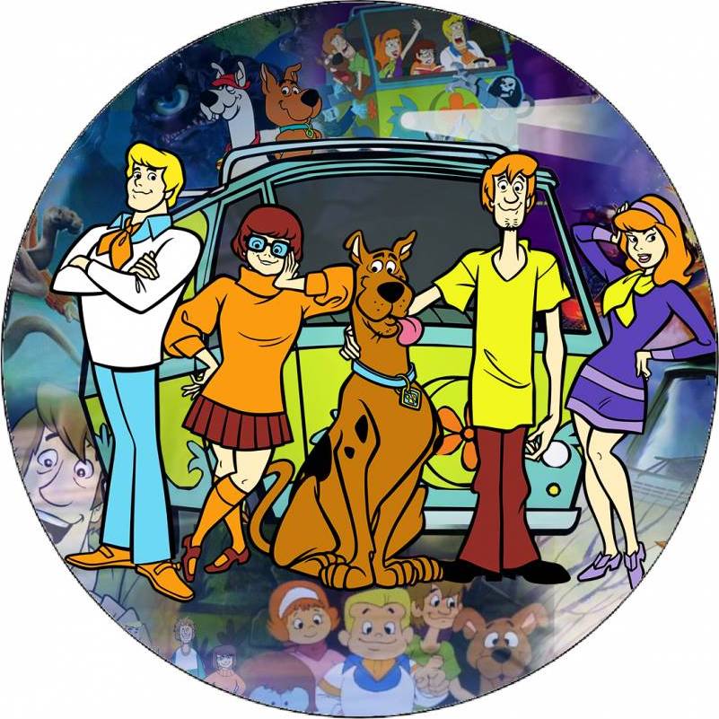 Jedlý papír Scooby doo a přátelé 19