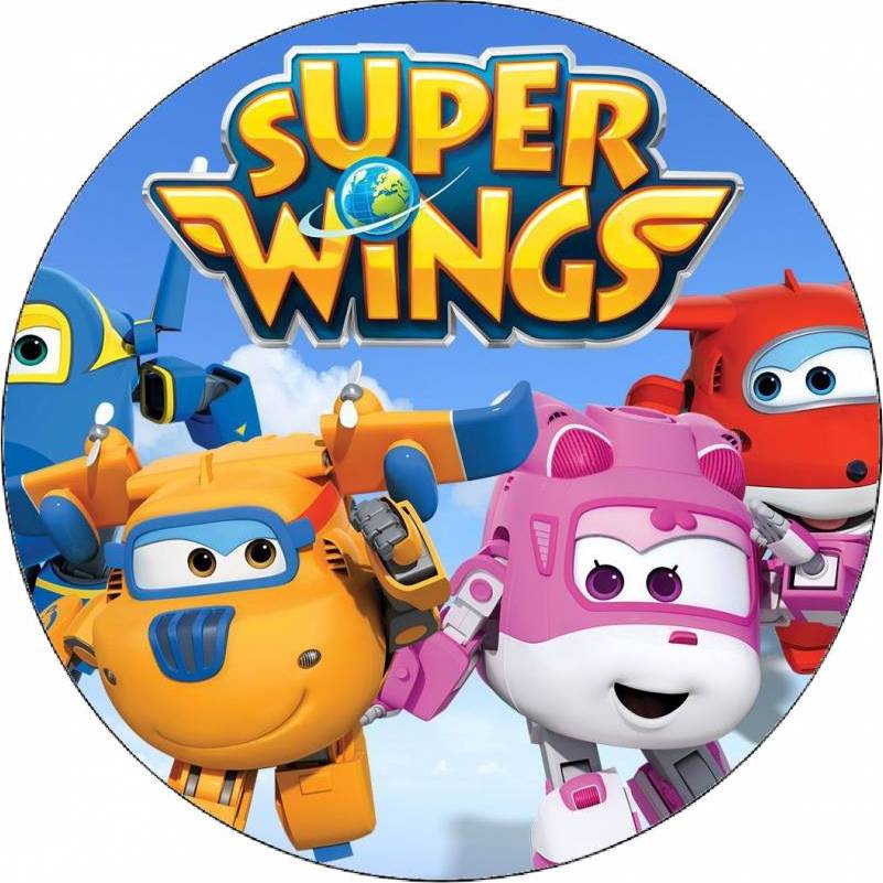 Jedlý papír Super Wings 19