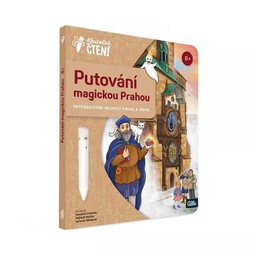 Albi Kouzelné čtení Kniha Putování magickou Prahou (s mapou)-Albi