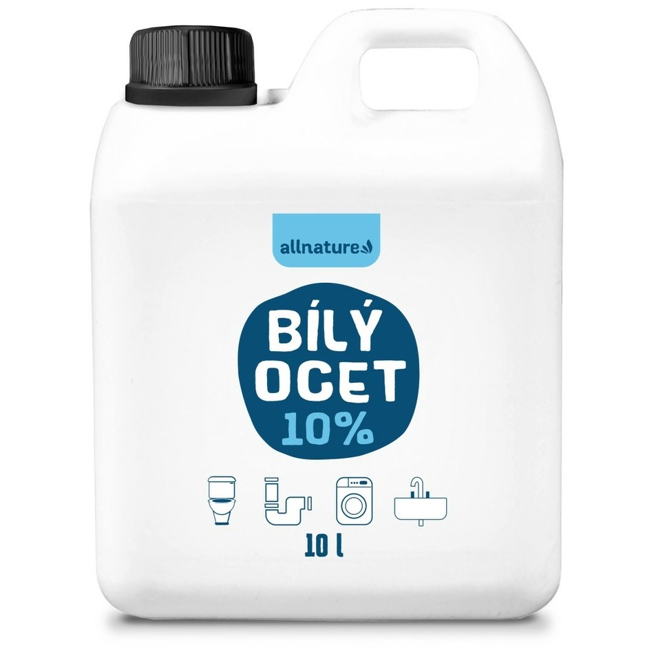 Allnature Bílý ocet 10% 10 l-Allnature