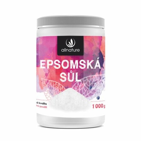 Allnature Epsomská sůl 1000 g-Allnature