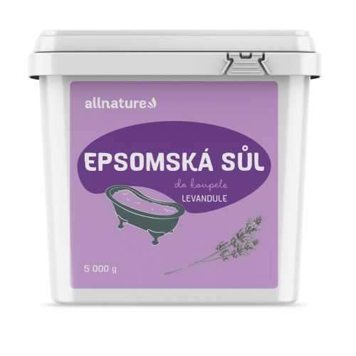 Allnature Epsomská sůl Levandule 5 kg-Allnature