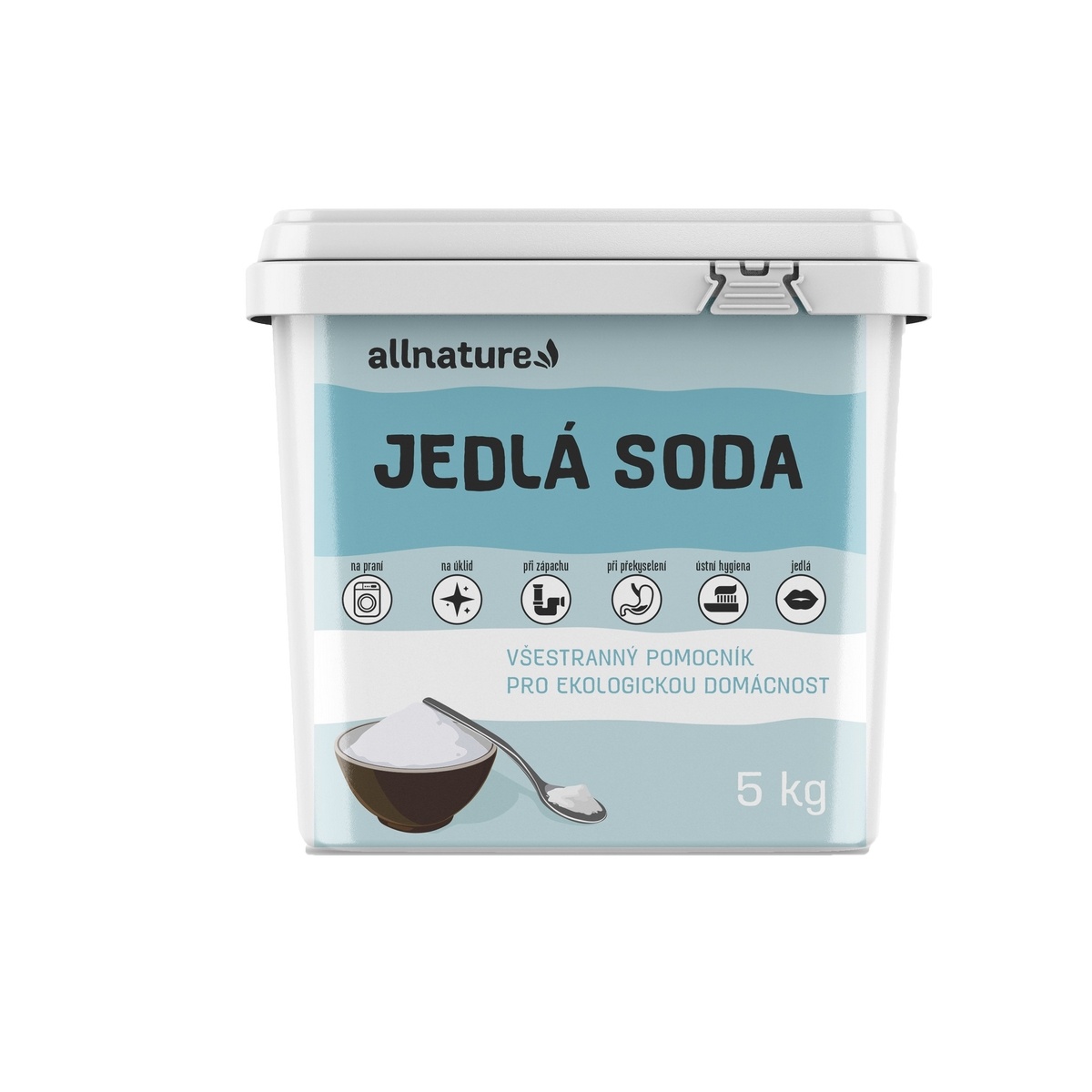 Allnature Jedlá soda 5 kg-Allnature