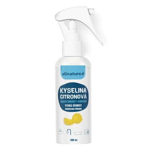 Allnature Kyselina citronová ve spreji 500 ml-Allnature