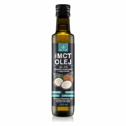 Allnature MCT olej 250 ml-Allnature