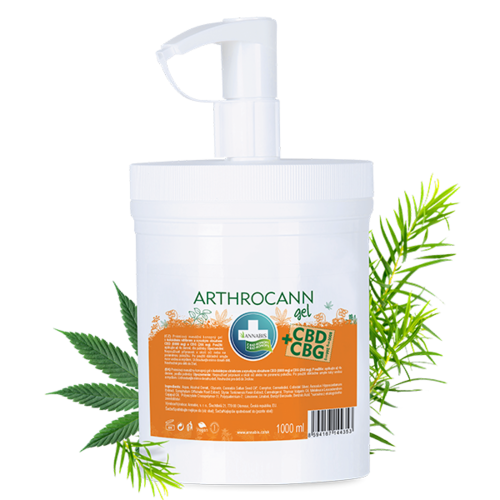 Annabis Arthrocann gel CBD+CBG 1000 ml-Annabis